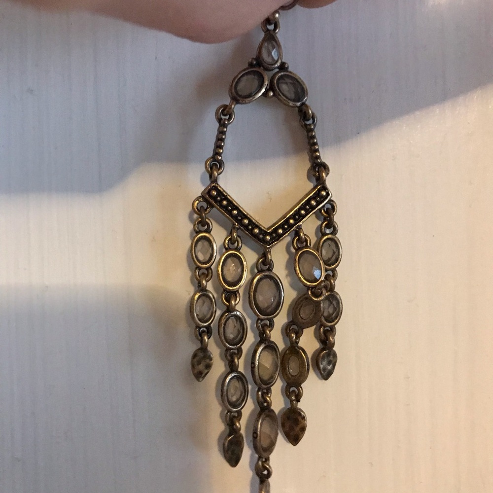 Lucky brand chandelier earrings